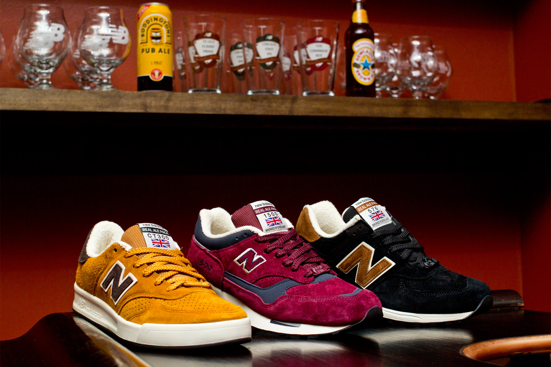 new balance 576 real ale pack